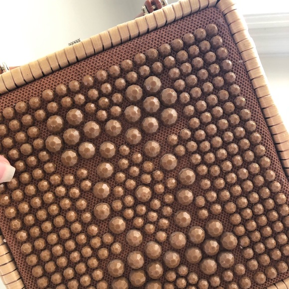 Top handle summertime bag. Vintage. - Picture 4 of 5